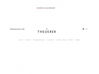 theuerer.at Webseite Vorschau