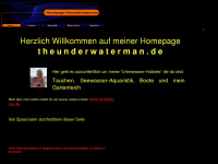 theunderwaterman.de Webseite Vorschau