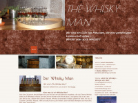 thewhiskyman.de Webseite Vorschau