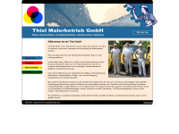 thiel-malerbetrieb.de Webseite Vorschau