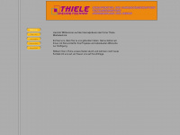 thiele-werbetechnik.de Webseite Vorschau