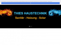 thieshaustechnik.de Webseite Vorschau