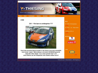 thiesing-motorsport.de Webseite Vorschau