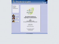 think-u-light.de Webseite Vorschau