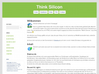 thinksilicon.de Webseite Vorschau