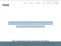 thinksoftware.ch Webseite Vorschau