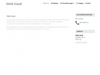thinkvisual.ch Webseite Vorschau