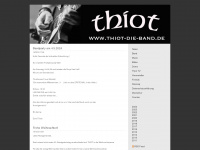 thiot-die-band.de Webseite Vorschau
