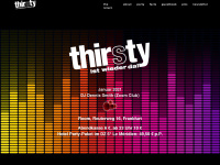 thirstyparty.de Webseite Vorschau