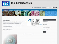thm-schleiftechnik.de Webseite Vorschau
