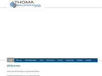 thoma-baukeramik.ch Webseite Vorschau