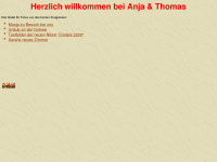 thomas-anja.de Webseite Vorschau