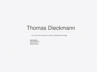 thomas-dieckmann.de Webseite Vorschau