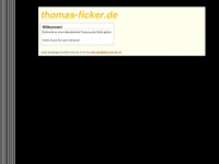 thomas-ficker.de Webseite Vorschau