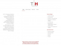thomas-hardy.de Webseite Vorschau