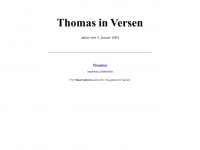 thomas-in-versen.de Webseite Vorschau