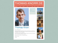 thomas-knorr.de Webseite Vorschau
