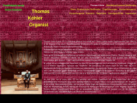 thomas-koehler-orgel.de Webseite Vorschau