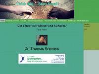 thomas-kremers.de Webseite Vorschau