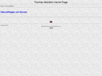 thomas-muecke.de Webseite Vorschau