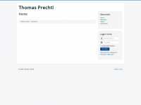 thomas-prechtl.de Webseite Vorschau