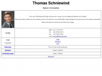 thomas-schniewind.de Webseite Vorschau