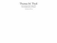 thomas-thoss.de Webseite Vorschau