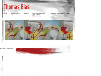 thomasblas.at Webseite Vorschau