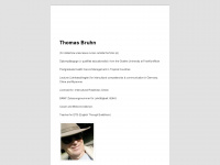 thomasbruhn.de Webseite Vorschau