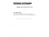 thomasgutmann.de Webseite Vorschau