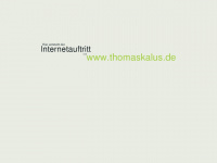 thomaskalus.de Webseite Vorschau