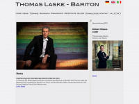 thomaslaske-bariton.de Webseite Vorschau