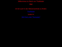thomaster.de Webseite Vorschau