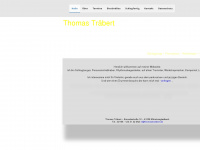 thomastraebert.de Webseite Vorschau