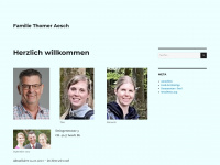 thomer.ch Webseite Vorschau