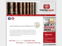 thomes.at Webseite Vorschau