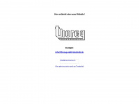thoreg-elektrotechnik.de Webseite Vorschau