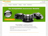 thormaehlen-landmaschinen.de Webseite Vorschau