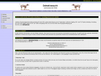vdh-dalmatiner.de Webseite Vorschau