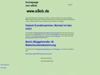 ebob.de Webseite Vorschau