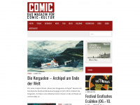 comic.de Webseite Vorschau