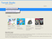 tenrek-studio.com Webseite Vorschau