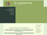 oekogarten-peine.de Webseite Vorschau