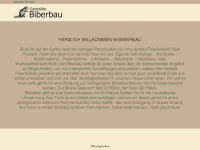 biberbau-guben.de Webseite Vorschau