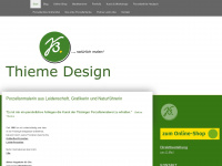 thieme-design.de Webseite Vorschau