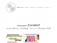cursdorf.com Webseite Vorschau