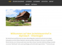 jockelsbauernhof.de Webseite Vorschau