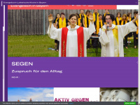 evangelisch-in-bayern.de Webseite Vorschau