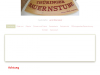 thueringer-bauernstube.de Webseite Vorschau
