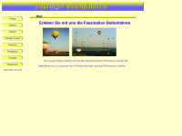 thueringer-ballonfahrten.de Webseite Vorschau
